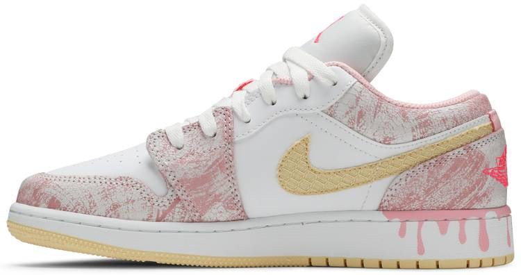 Air Jordan 1 Low GS Strawberry Ice Cream