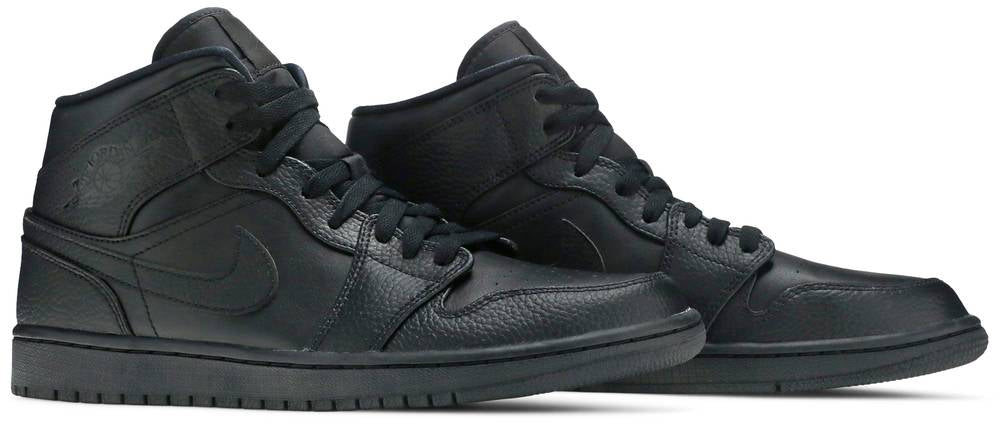 Air Jordan 1 Mid Triple Black