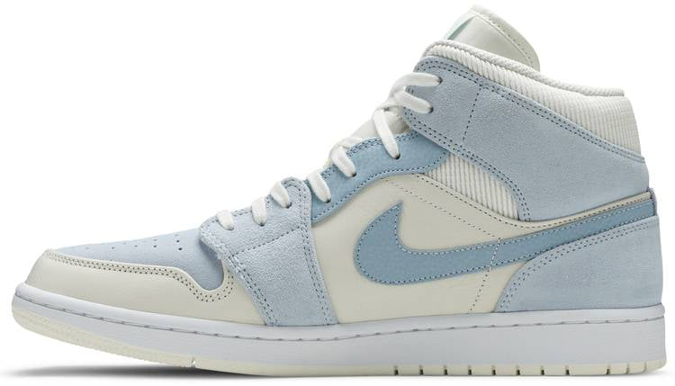 Air Jordan 1 Mid SE Sail Light Blue