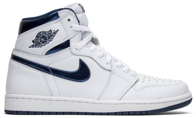 Air Jordan 1 Retro High OG Metallic Navy