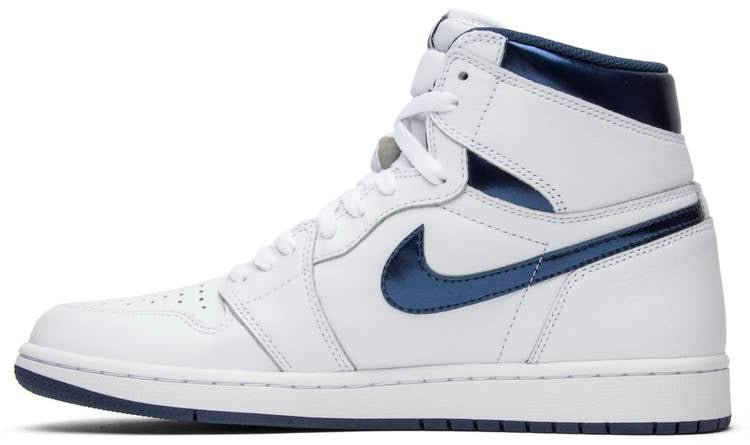 Air Jordan 1 Retro High OG Metallic Navy