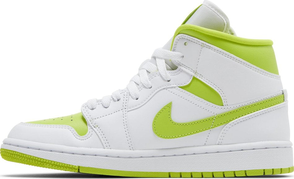 Wmns Air Jordan 1 Mid White Lime