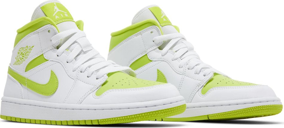 Wmns Air Jordan 1 Mid White Lime