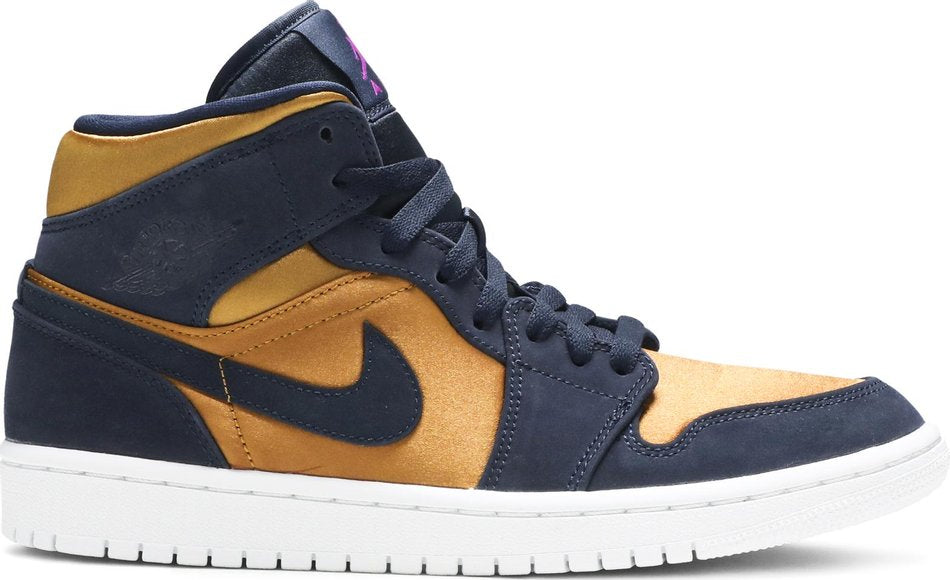 Air Jordan 1 Mid SE Premium Stain Gold