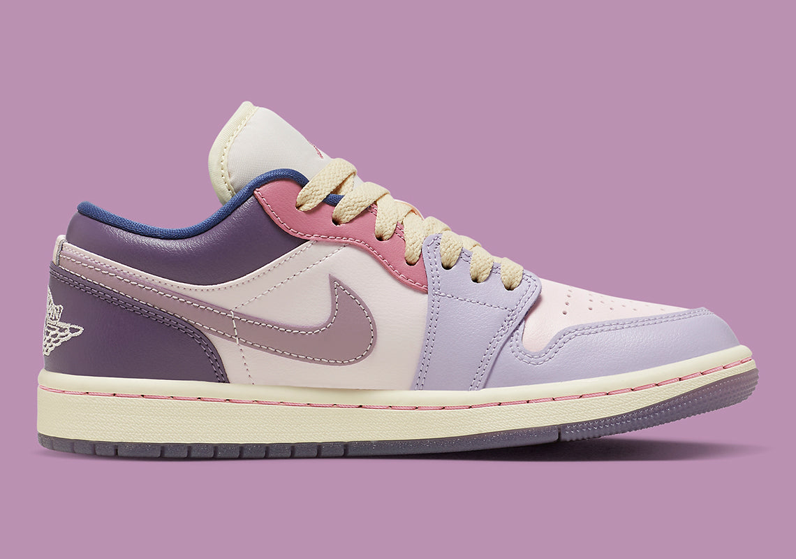 Wmns Air Jordan 1 Low Pastel Plum