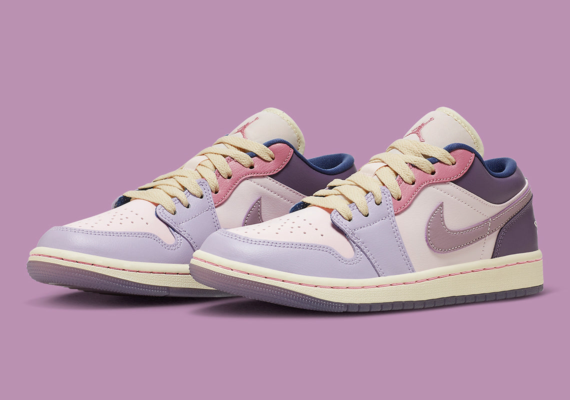 Wmns Air Jordan 1 Low Pastel Plum