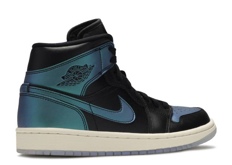 Wmns Air Jordan 1 Mid Metallic Turquoise