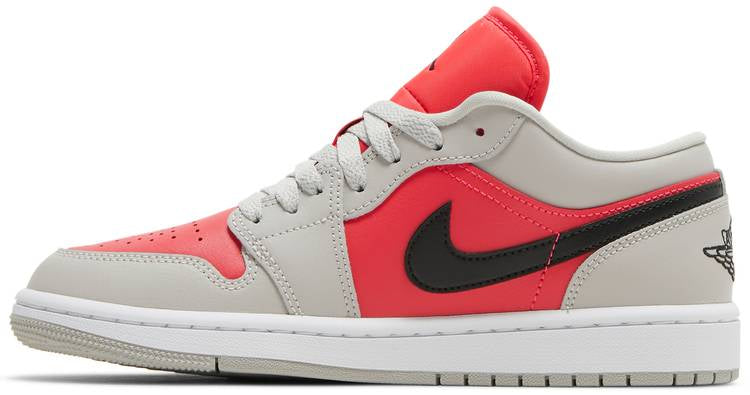 Air Jordan 1 Low Light Iron Ore Siren Red