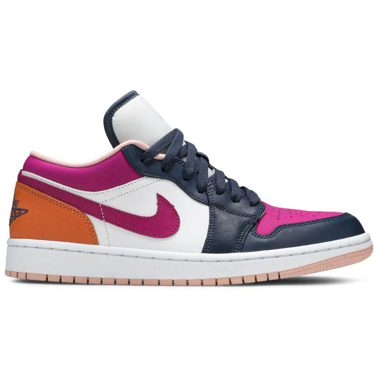 Wmns Air Jordan 1 Low SE Mismatched-Purple Magenta