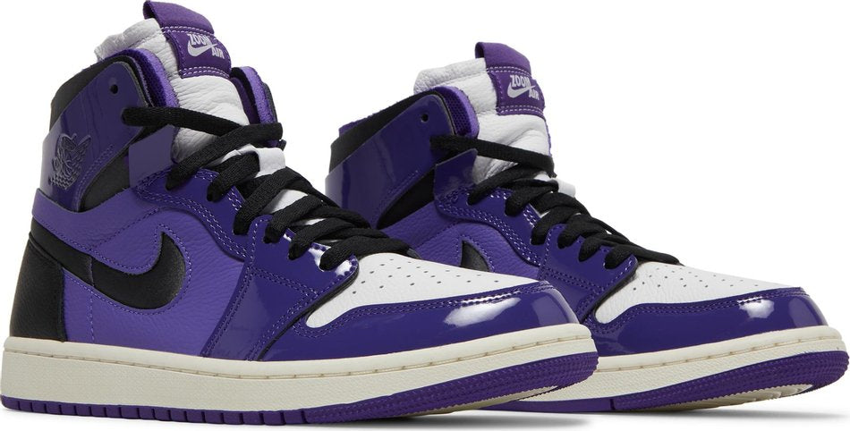 Wmns Air Jordan 1 Zoom Comfort Court Purple Patent