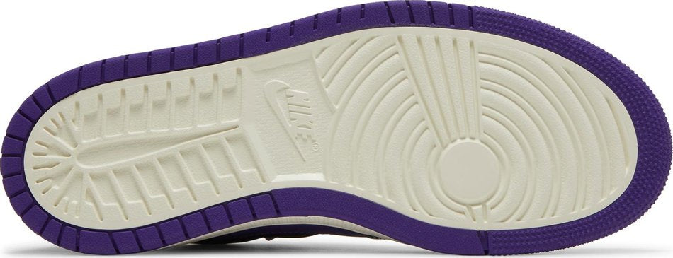 Wmns Air Jordan 1 Zoom Comfort Court Purple Patent