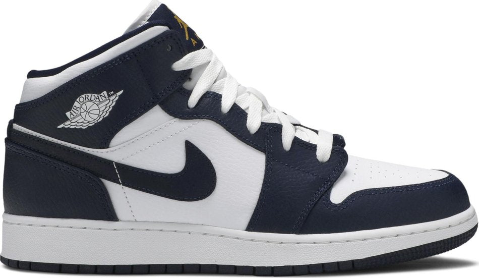 Air Jordan 1 Mid GS Obsidian