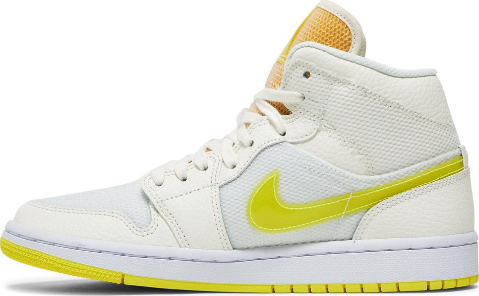 Wmns Air Jordan 1 Mid SE Voltage Yellow