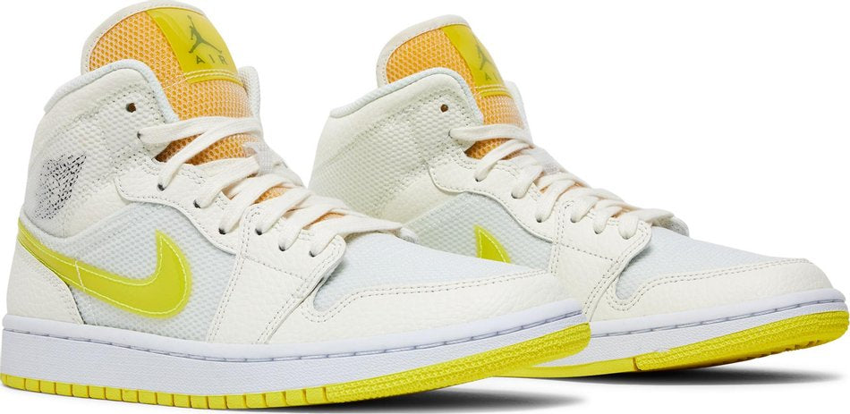 Wmns Air Jordan 1 Mid SE Voltage Yellow