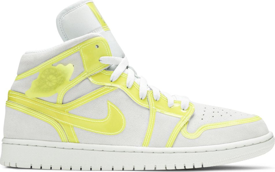 Wmns Air Jordan 1 Mid LX Off White Opti Yellow