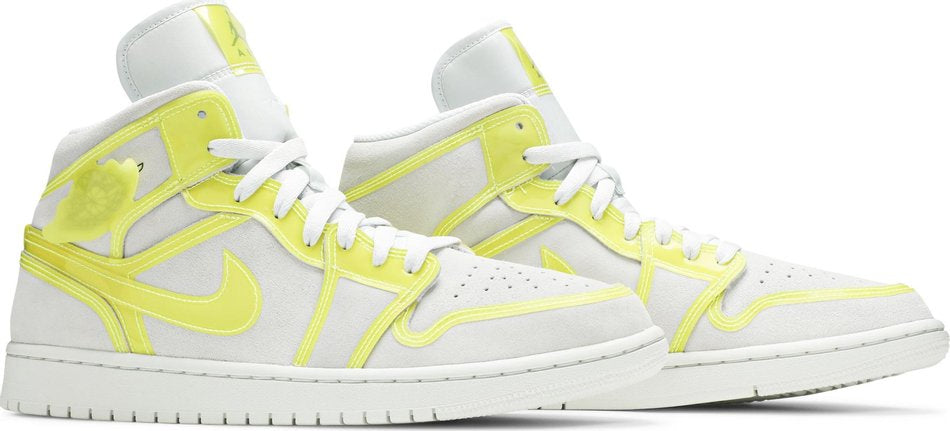 Wmns Air Jordan 1 Mid LX Off White Opti Yellow