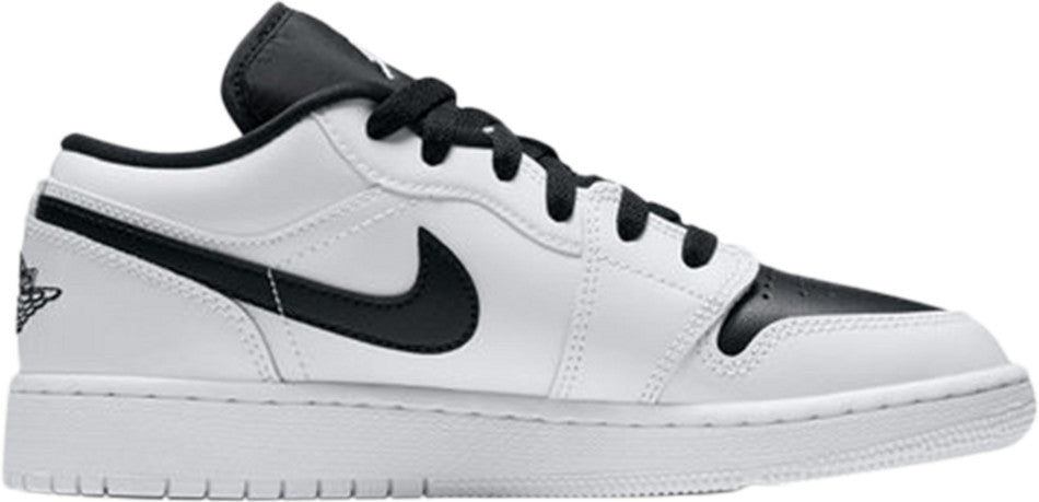 Air Jordan 1 Retro Low GS White Black