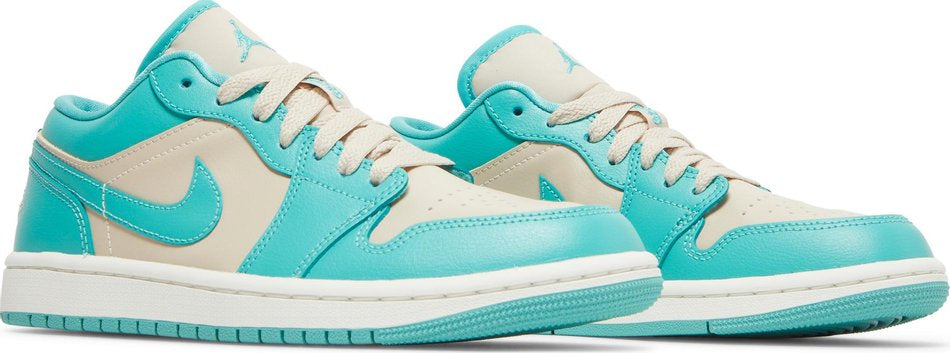 Air Jordan 1 Low Tropical Teal Sandy Beige