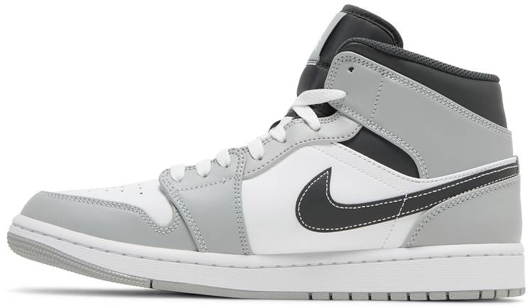 Air Jordan 1 Mid Light Smoke Grey