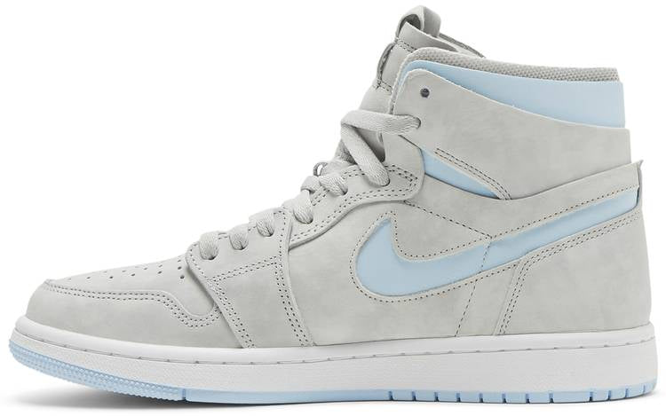 Wmns Air Jordan 1 High Zoom Comfort Cool Grey Light Blue