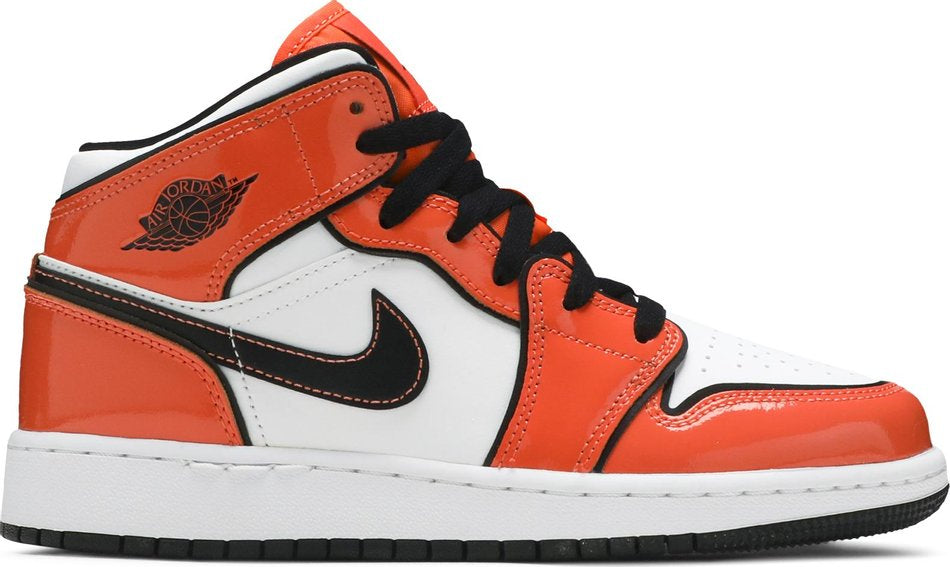 Air Jordan 1 Mid SE GS Turf Orange