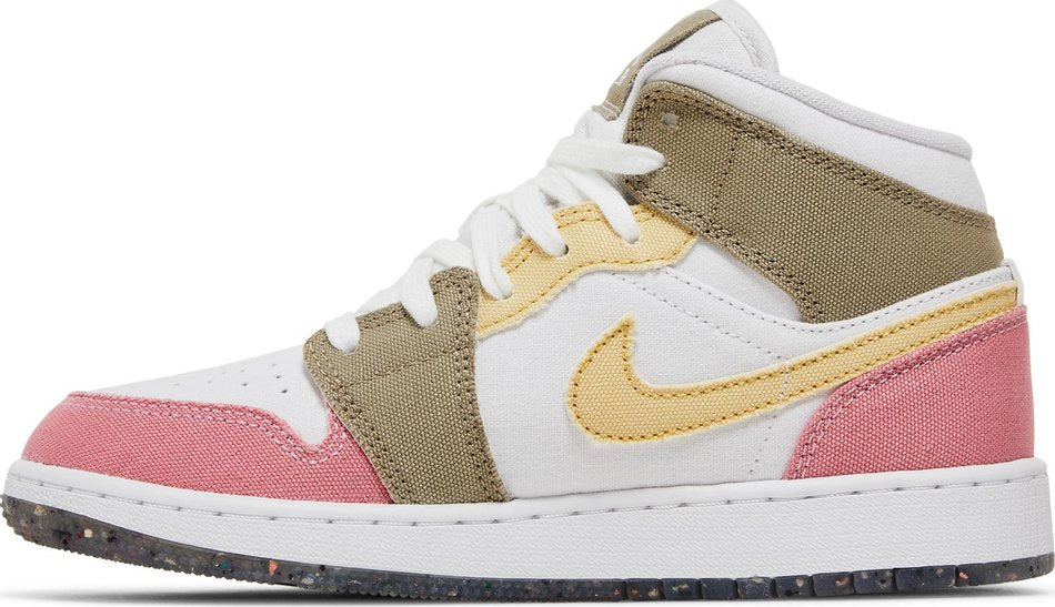 Air Jordan 1 Mid SE GS Pastel Grind