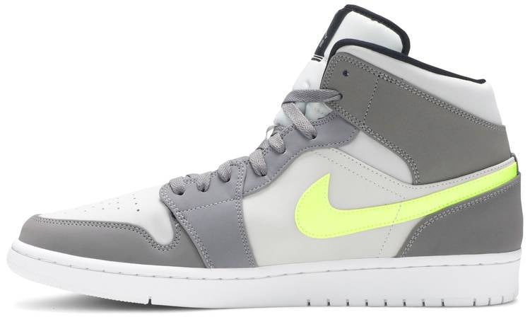 Air Jordan 1 Mid Gun Smoke Volt