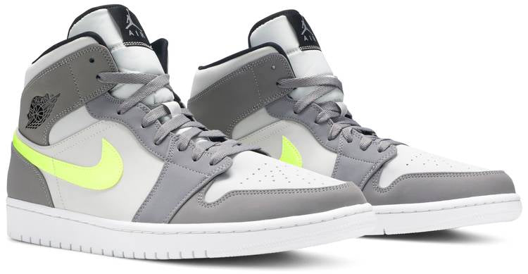 Air Jordan 1 Mid Gun Smoke Volt