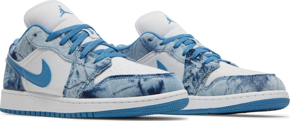 Air Jordan 1 Low GS Washed Denim