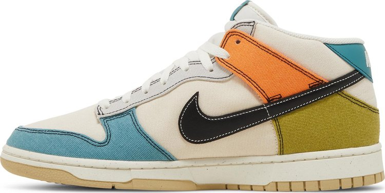 Dunk Mid 'Pale Ivory Multi-Color' DV0830-100