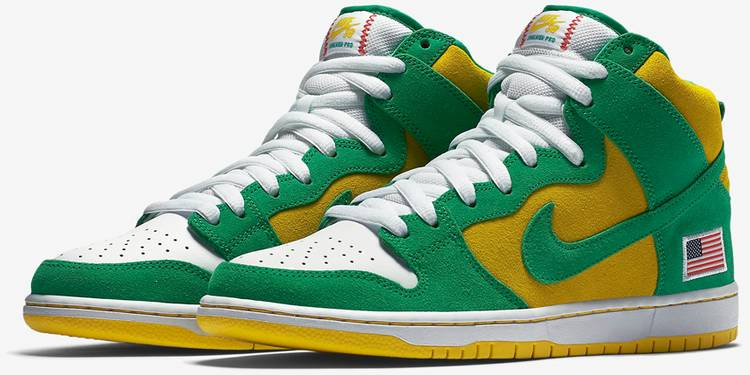 Dunk High Pro SB 'Oakland Athletics' 305050-337