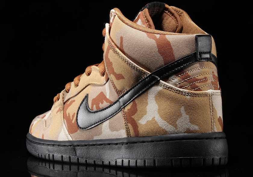 Dunk High Pro SB 'Brown Camo' BQ6826-200