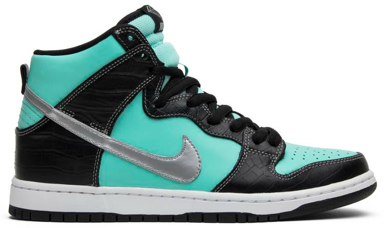 Diamond Supply Co. x Dunk High Premium SB 'Tiffany' 653599-400