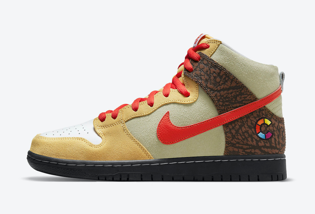 Color Skates x Dunk High SB 'Kebab and Destroy' CZ2205-700