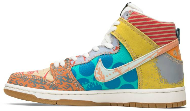 Thomas Campbell x SB Dunk High 'What The' 918321-381