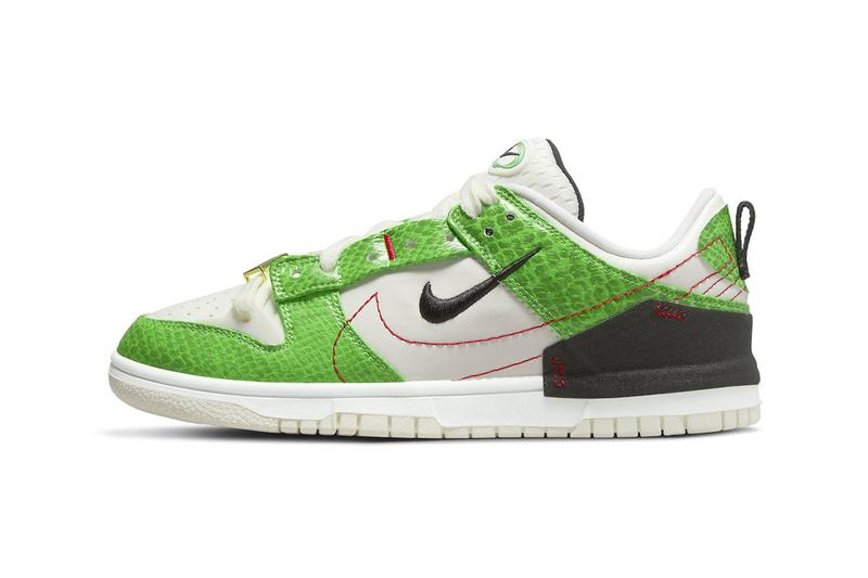 Wmns Dunk Low Disrupt 2 'Green Snakeskin' DV1491-101