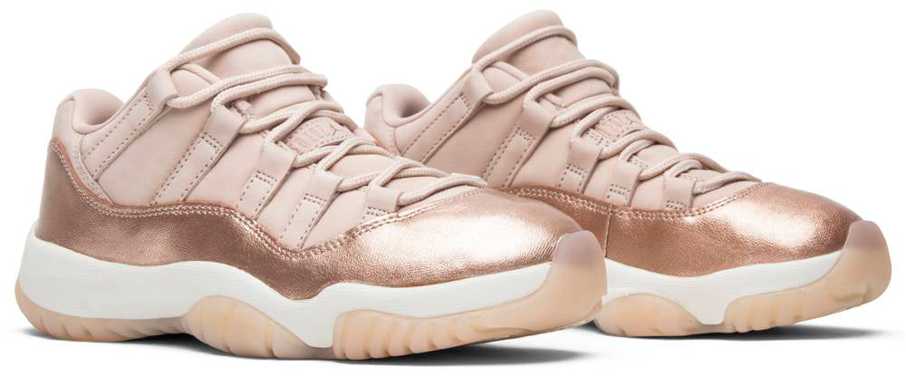 Wmns Air Jordan 11 Low Rose Gold