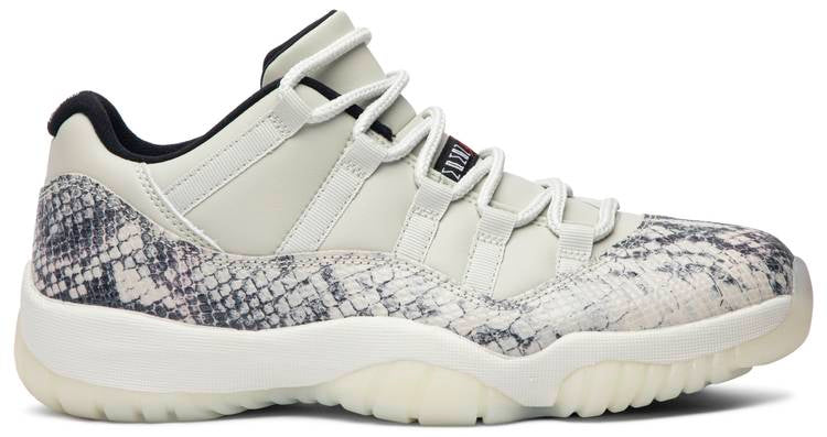 Air Jordan 11 Retro Low Light Bone Snakeskin