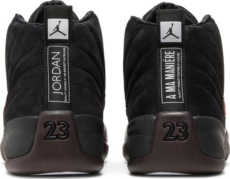 A Ma Mani茅re x Wmns Air Jordan 12 Retro SP Black