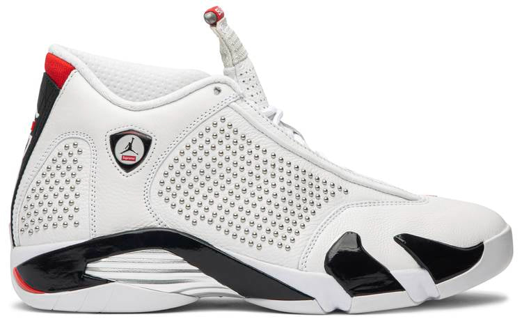 Supreme x Air Jordan 14 Retro White