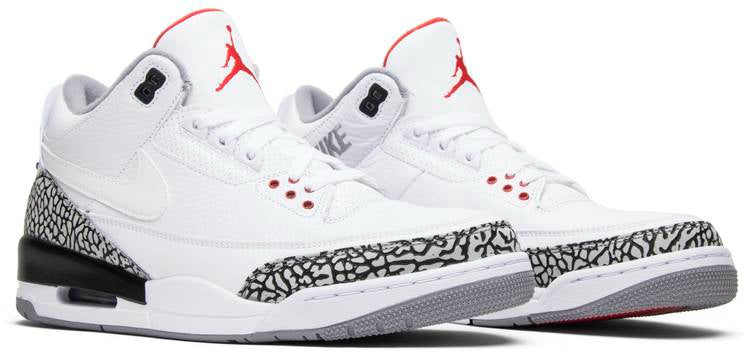 Air Jordan 3 Retro JTH NRG White Cement