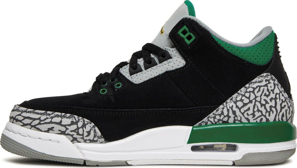 Air Jordan 3 Retro GS Pine Green