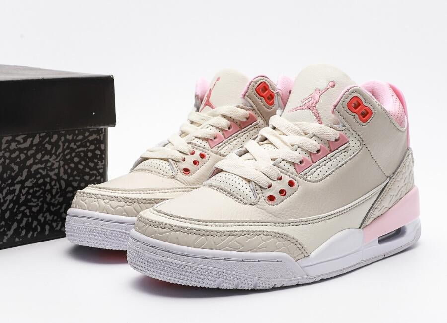 Wmns Air Jordan 3 Retro Sail Rust Pink