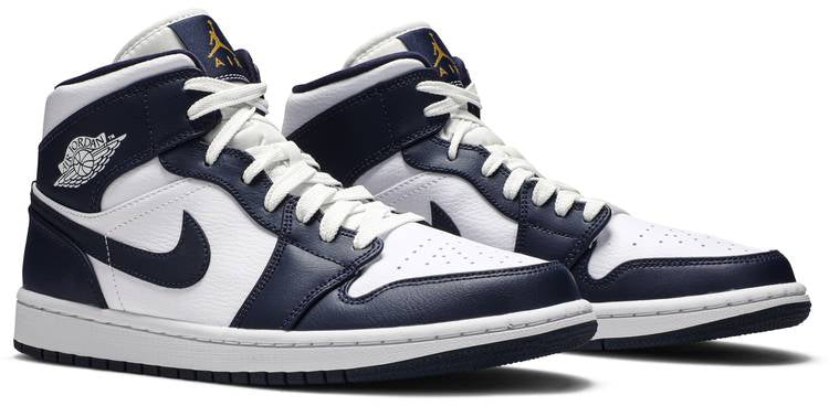 Air Jordan 1 Mid Obsidian