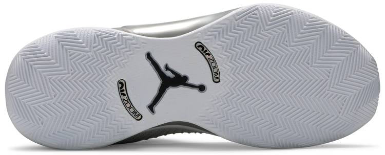 Air Jordan 35 Low PF White Metallic Silver