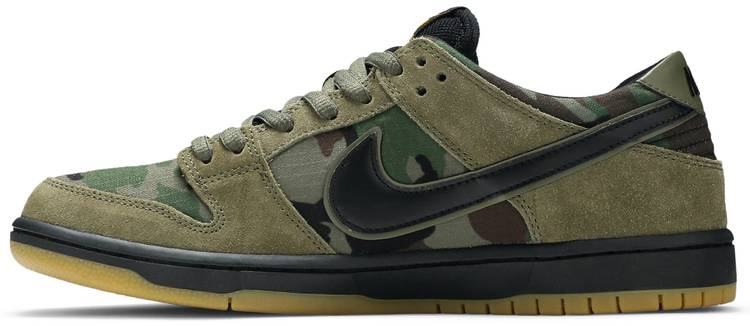 Zoom Dunk Low Pro SB 'Camo' 854866-209