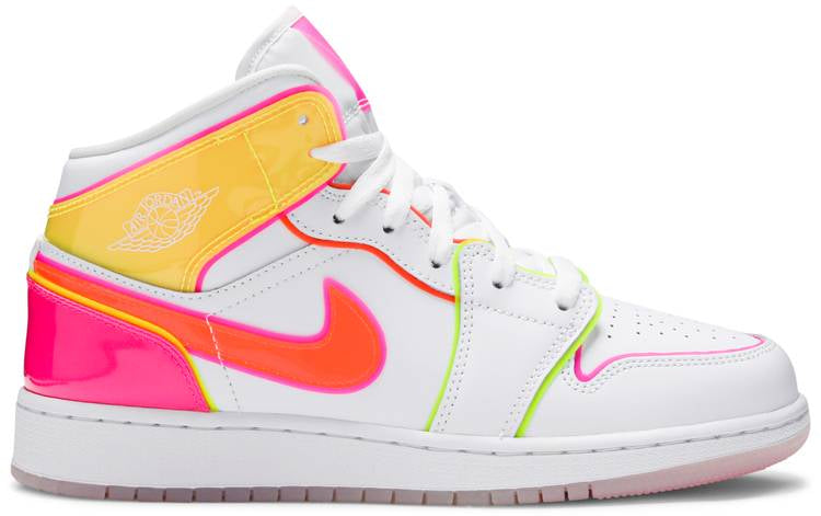 Wmns Air Jordan 1 Mid SE Edge Glow