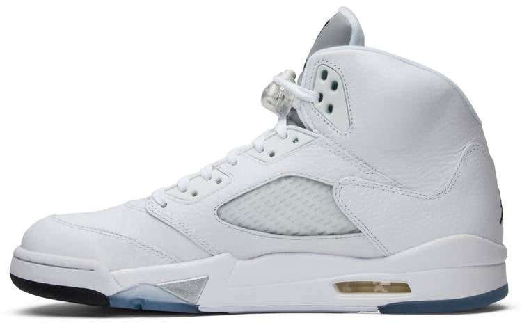 Air Jordan 5 Retro Metallic White