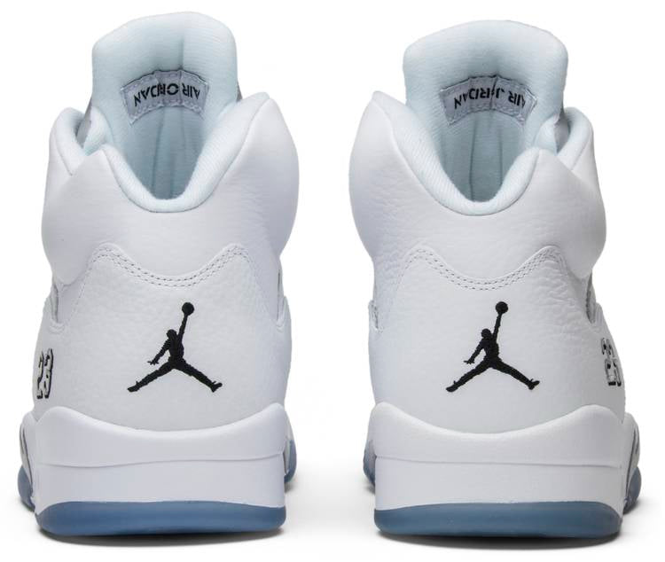 Air Jordan 5 Retro Metallic White