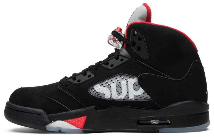 Supreme x Air Jordan 5 Retro Black